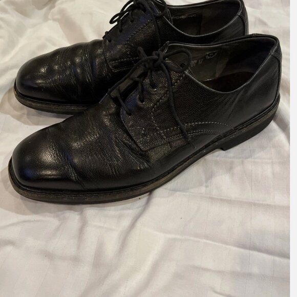 MEPHISTO Air Relax Goodyear Welt Men’s Black Leather Oxford Shoes 10 9.5 Lace Up main image 8